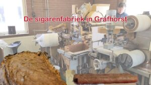 De sigarenfabriek in Grafhorst.