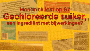 Gechloreerde suiker, een ingrediënt met bijwerkingen?